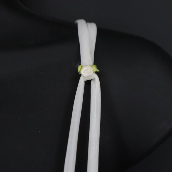 Gilbreath Nylon Nightgown Womens 32 White Coquette Dainty Romantic Vintage 60s - Picture 6 of 16